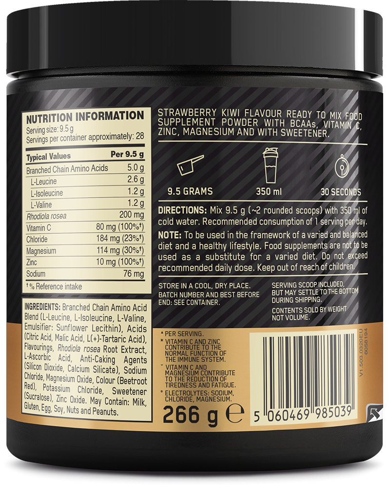 Optimum Nutrition Gold Standard BCAA Train + Sustain - 266 g