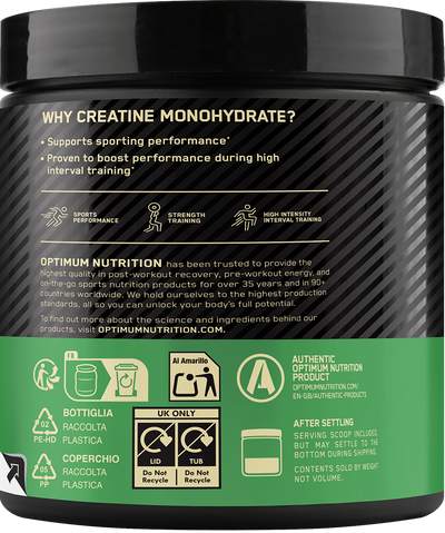 Optimum Nutrition Micronised Creatine Powder - 187 g